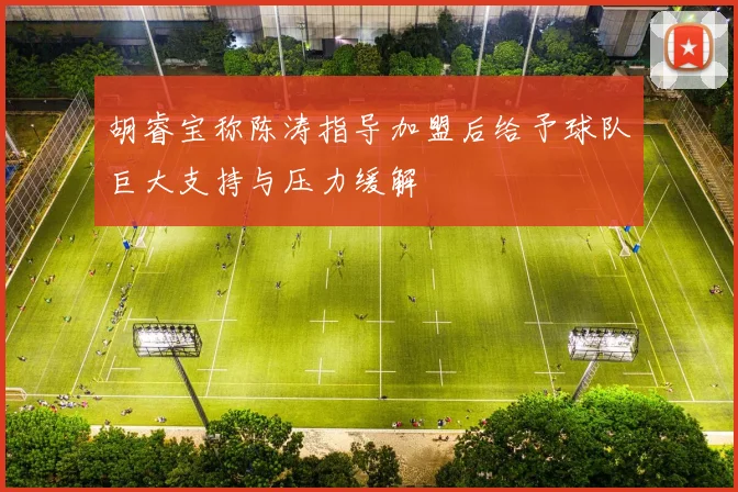 胡睿宝称陈涛指导加盟后给予球队巨大支持与压力缓解